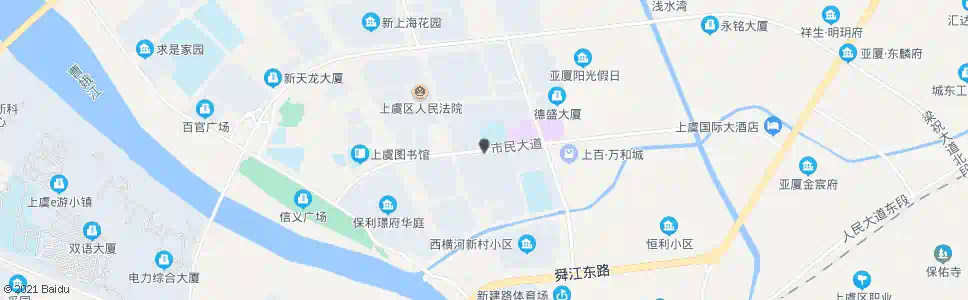 绍兴上虞区政府_公交站地图_绍兴公交_妙搜公交查询2024