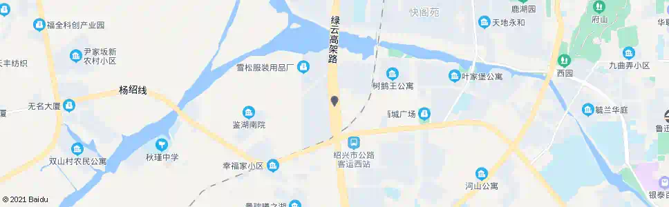 绍兴越城福利针织厂_公交站地图_绍兴公交_妙搜公交查询2024