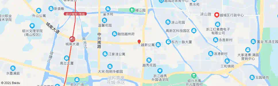 绍兴景泰嘉园_公交站地图_绍兴公交_妙搜公交查询2024