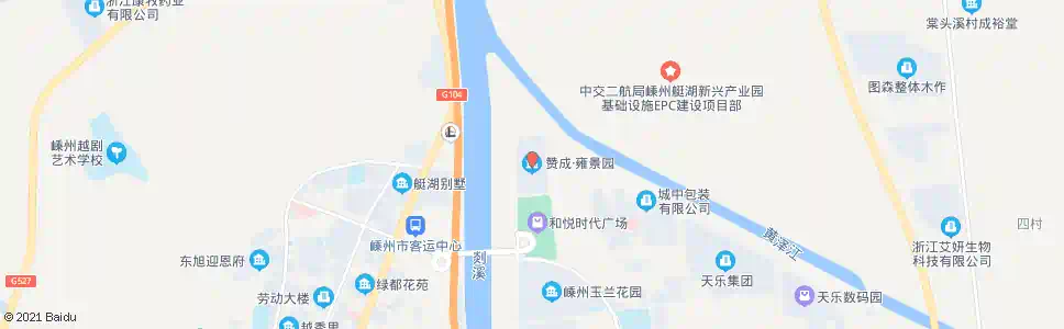 绍兴赞成雍景园_公交站地图_绍兴公交_妙搜公交查询2024