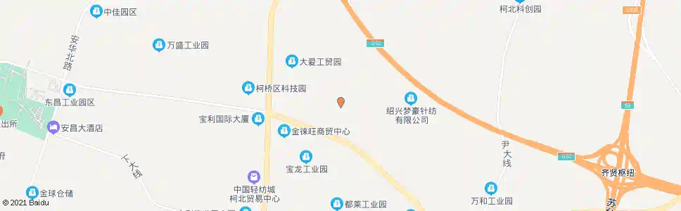 绍兴齐贤路口_公交站地图_绍兴公交_妙搜公交查询2024