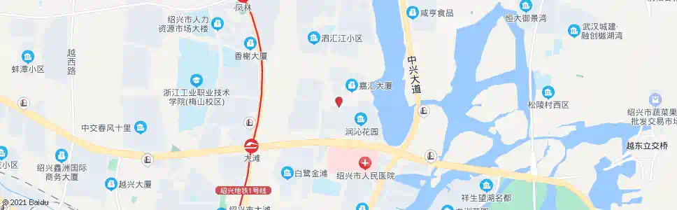 绍兴市公交集团公司(后墅)_公交站地图_绍兴公交_妙搜公交查询2024