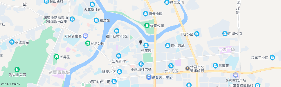 绍兴桂花园西门_公交站地图_绍兴公交_妙搜公交查询2024