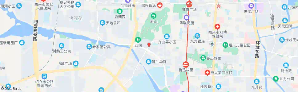 绍兴大校场_公交站地图_绍兴公交_妙搜公交查询2024