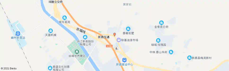 绍兴华泰护理院(南)_公交站地图_绍兴公交_妙搜公交查询2024