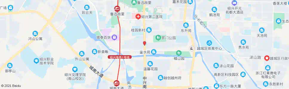 绍兴罗门新村_公交站地图_绍兴公交_妙搜公交查询2024