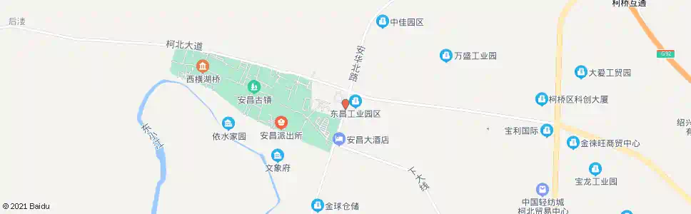 绍兴安昌人民医院_公交站地图_绍兴公交_妙搜公交查询2024