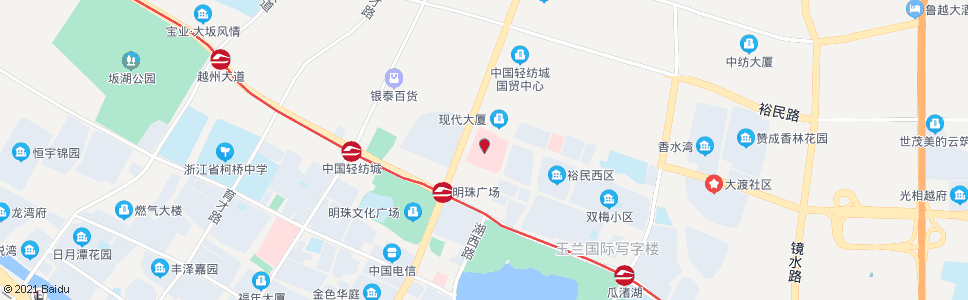 绍兴市中心医院(北)_公交站地图_绍兴公交_妙搜公交查询2024
