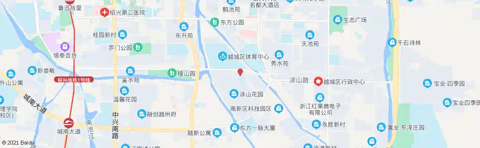 绍兴市青少年活动中心_公交站地图_绍兴公交_妙搜公交查询2024