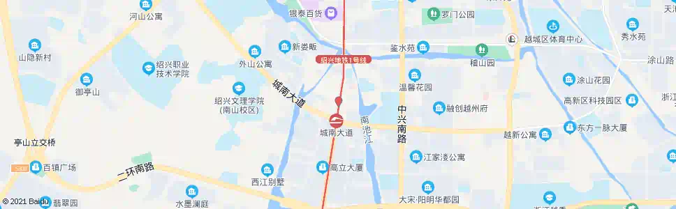 绍兴解放路凤江路口_公交站地图_绍兴公交_妙搜公交查询2024