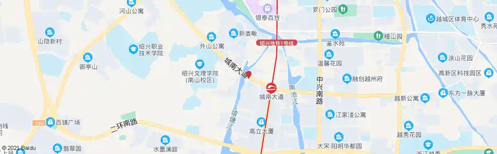 绍兴秦望大酒店_公交站地图_绍兴公交_妙搜公交查询2024