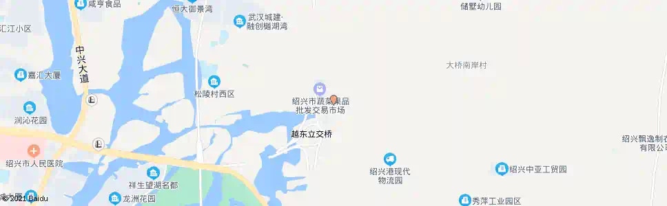 绍兴果蔬批发市场南门_公交站地图_绍兴公交_妙搜公交查询2024