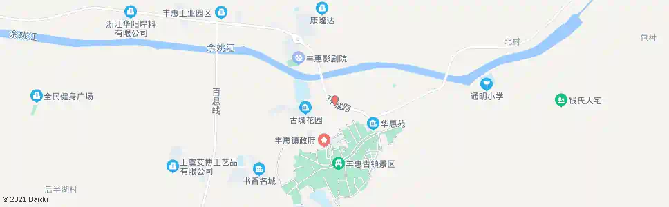 绍兴惠丰公司_公交站地图_绍兴公交_妙搜公交查询2024