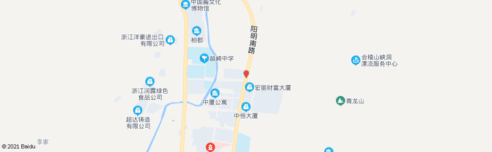 绍兴工商路口(杨滩村)_公交站地图_绍兴公交_妙搜公交查询2024