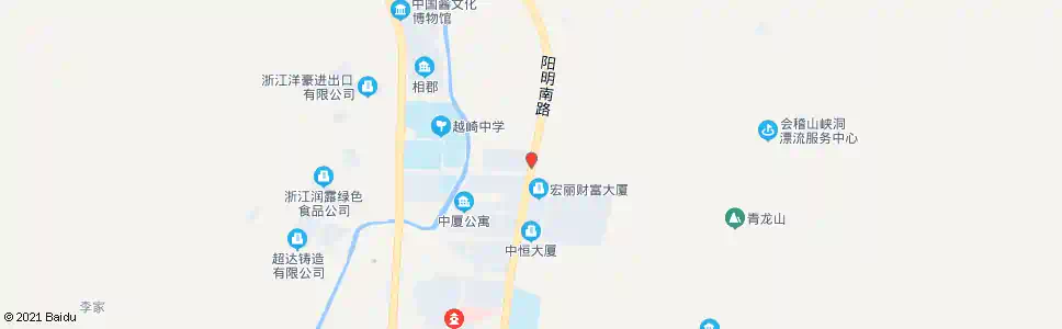 绍兴工商路口(杨滩村)_公交站地图_绍兴公交_妙搜公交查询2024