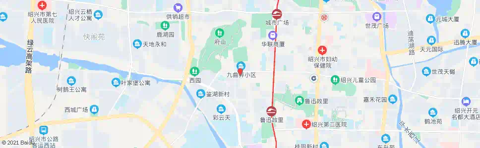 绍兴市城建大楼_公交站地图_绍兴公交_妙搜公交查询2024