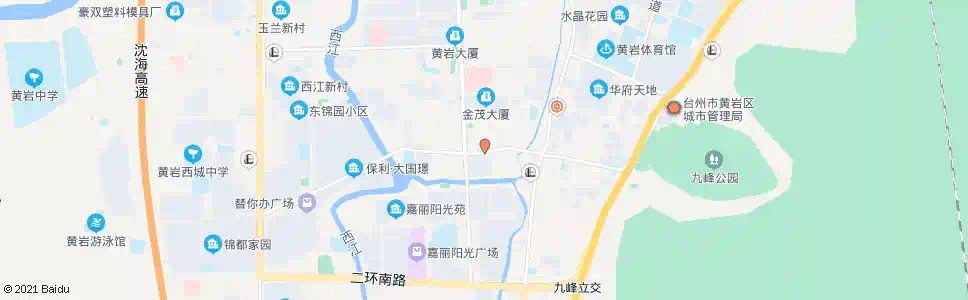 台州黄岩疾控中心_公交站地图_台州公交_妙搜公交查询2024