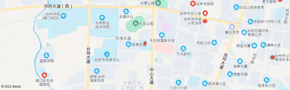 台州实验初中_公交站地图_台州公交_妙搜公交查询2024