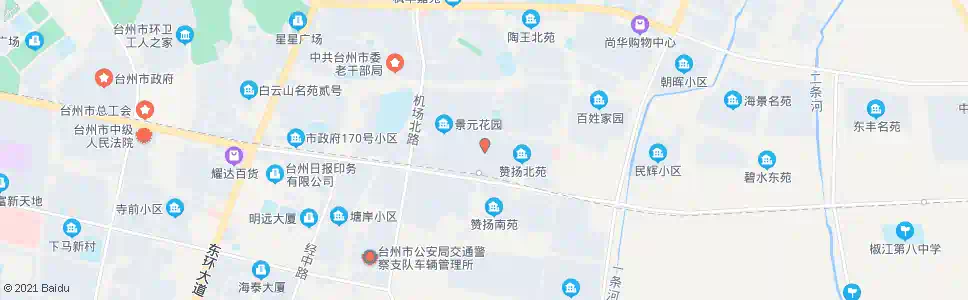 台州赞扬小区_公交站地图_台州公交_妙搜公交查询2024