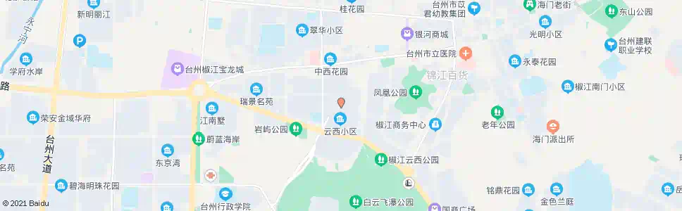 台州云健(云西)_公交站地图_台州公交_妙搜公交查询2024