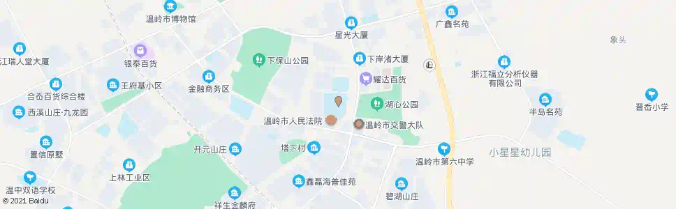 台州之江中学_公交站地图_台州公交_妙搜公交查询2024