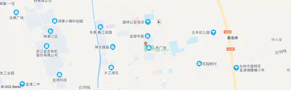 台州金清镇政府_公交站地图_台州公交_妙搜公交查询2024