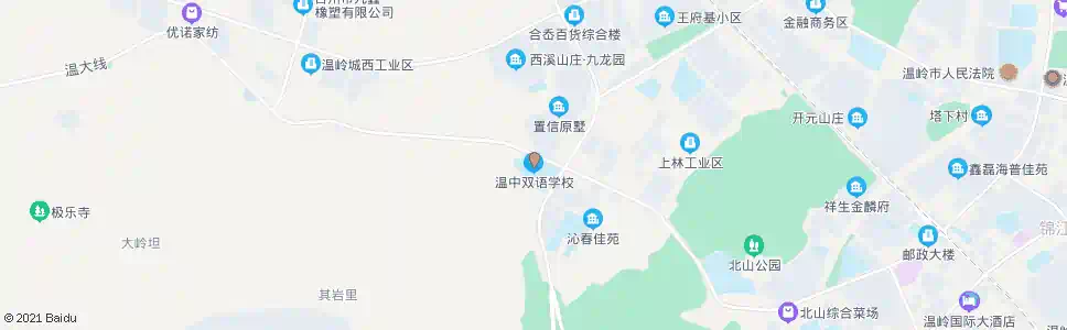 台州温中双语学校_公交站地图_台州公交_妙搜公交查询2024