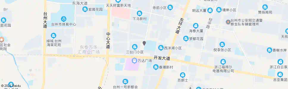 台州白云学校_公交站地图_台州公交_妙搜公交查询2024