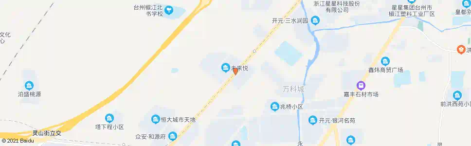 台州中心大道洪兆路口_公交站地图_台州公交_妙搜公交查询2024