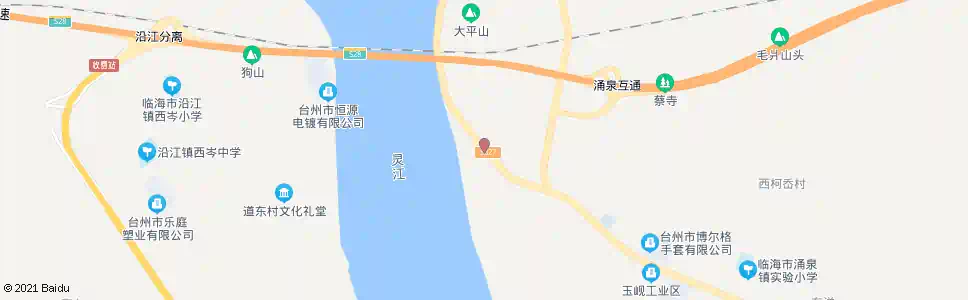 台州花街工业园_公交站地图_台州公交_妙搜公交查询2024