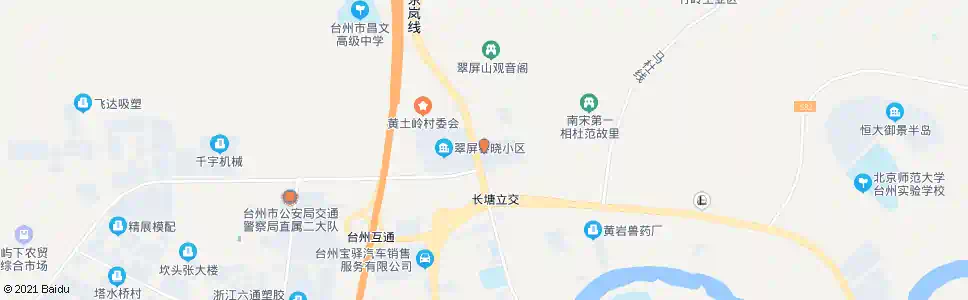 台州黄岩人才市场_公交站地图_台州公交_妙搜公交查询2024