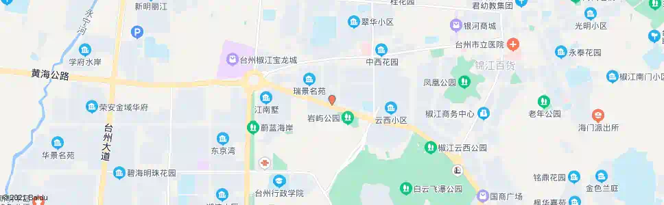 台州新法院大楼_公交站地图_台州公交_妙搜公交查询2024