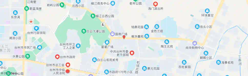 台州枫南宾馆_公交站地图_台州公交_妙搜公交查询2024