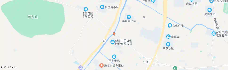 台州清峰桥_公交站地图_台州公交_妙搜公交查询2024