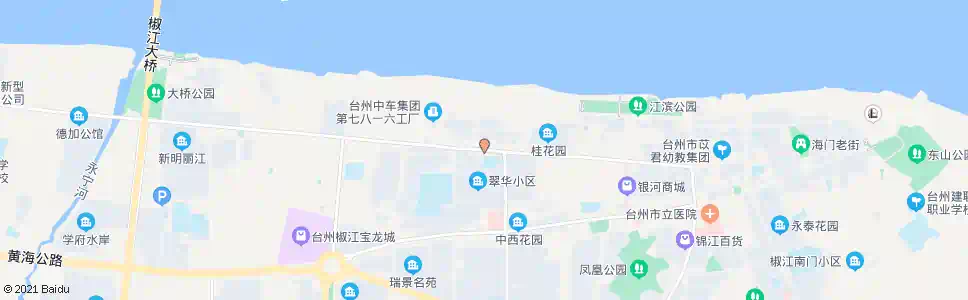 台州江滨新村_公交站地图_台州公交_妙搜公交查询2024