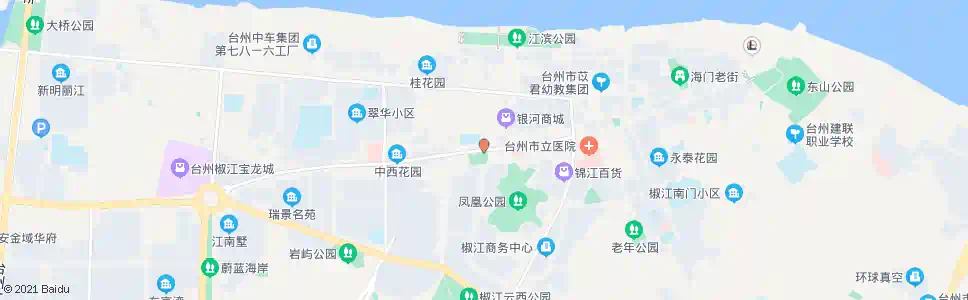 台州中山广场_公交站地图_台州公交_妙搜公交查询2024