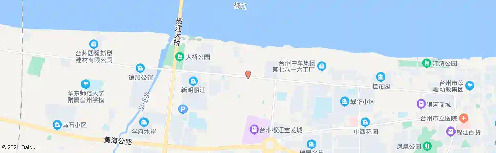 台州葭沚后街_公交站地图_台州公交_妙搜公交查询2024