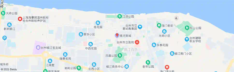 台州银河商场_公交站地图_台州公交_妙搜公交查询2024