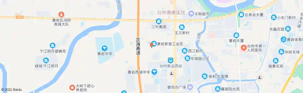 台州新堂_公交站地图_台州公交_妙搜公交查询2024