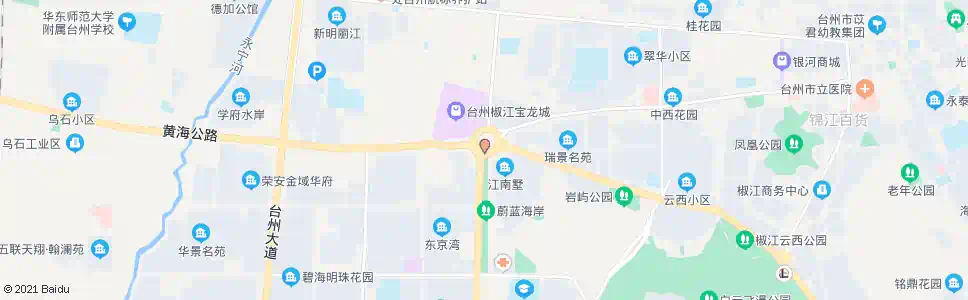 台州葭芷大转盘_公交站地图_台州公交_妙搜公交查询2024