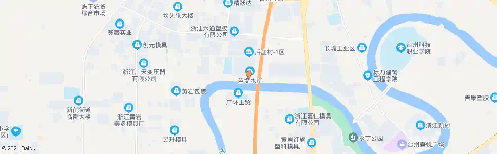 台州芭堤水岸(南)_公交站地图_台州公交_妙搜公交查询2024