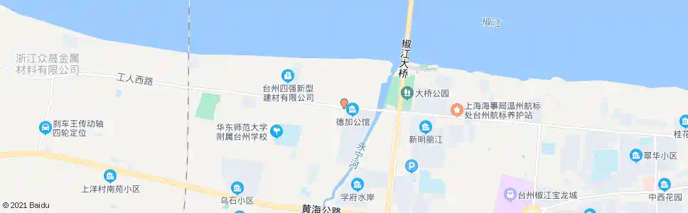 台州富强_公交站地图_台州公交_妙搜公交查询2024