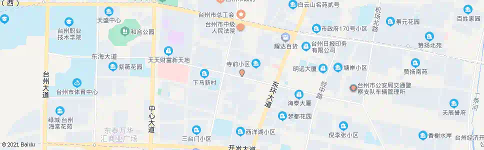 台州疾控中心_公交站地图_台州公交_妙搜公交查询2024