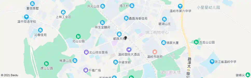 台州影视城_公交站地图_台州公交_妙搜公交查询2024