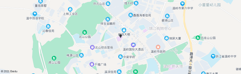 台州购物中心北_公交站地图_台州公交_妙搜公交查询2024