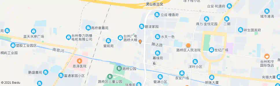 台州路北街道_公交站地图_台州公交_妙搜公交查询2024