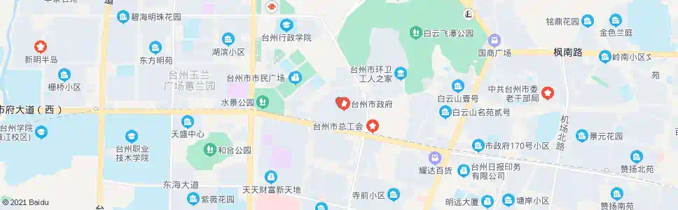 台州高教园区(北)_公交站地图_台州公交_妙搜公交查询2024