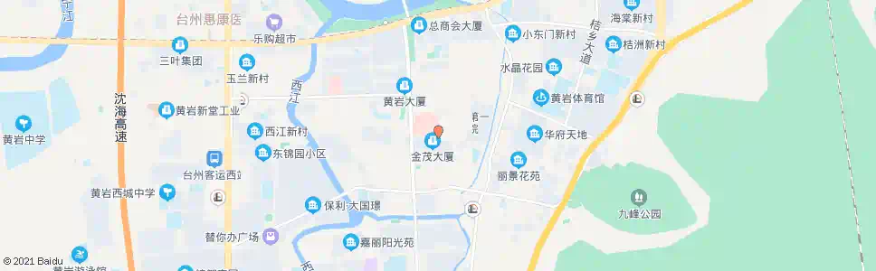 台州城东派出所_公交站地图_台州公交_妙搜公交查询2024