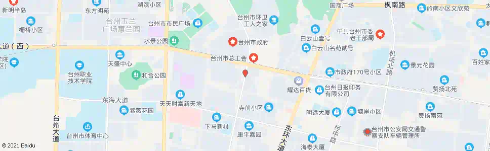 台州市中级法院(西)_公交站地图_台州公交_妙搜公交查询2024