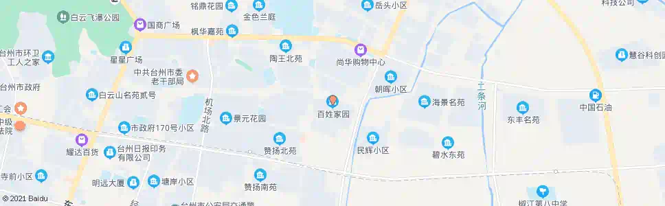 台州百姓家园_公交站地图_台州公交_妙搜公交查询2024